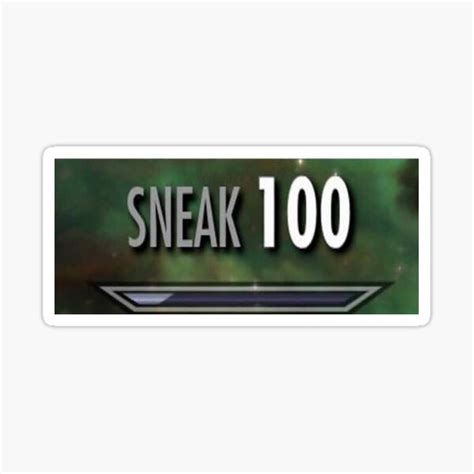 "Sneak 100" Sticker for Sale by AlphaHypeDesign | Redbubble