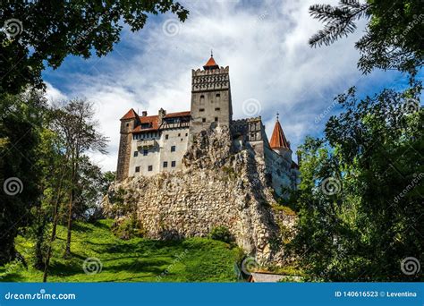 Bran Castle of Dracula in Romanian Stock Image - Image of culture ...