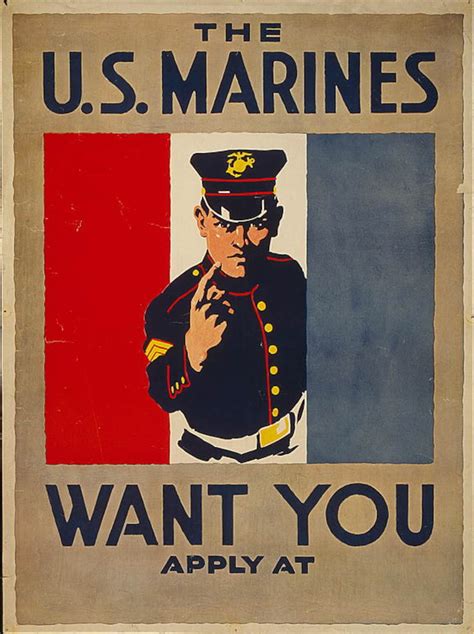 WW1 U.S. Marine Corp Recruitment Poster Digital Download Only - Etsy