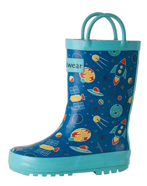 Children's Rubber Rain Boots, Outer Space – OAKI