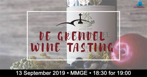 De Grendel Wine Tasting @ MMGE • Kimberley PORTAL