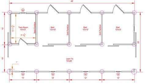 Horse Farm Layout Plans