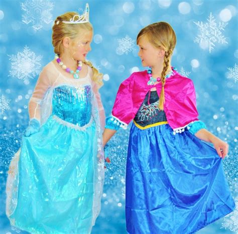 Frozen Elsa And Anna Dresses