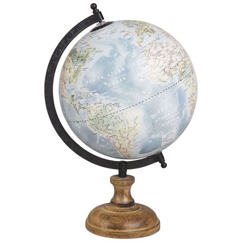 an old fashioned globe on a wooden stand