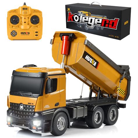 Buy kolegend Remote Control Dump Truck Toy Truck, 1:14 Scale Full ...