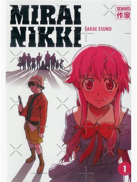 "Mirai Nikki - Future Diary Cover 1" Poster for Sale by freysen | Redbubble