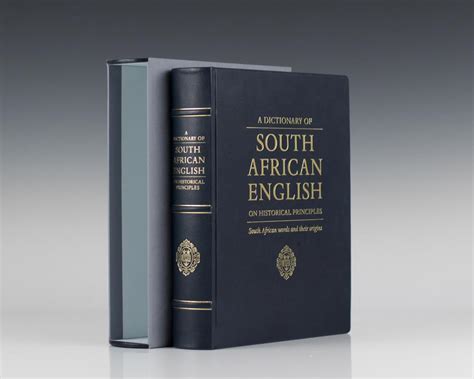 A Dictionary of South African English On Historical Principles: South ...