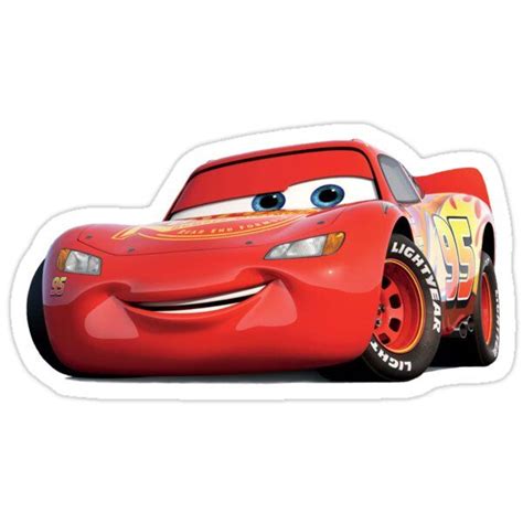 Lightning McQueen Sticker by Steffen Vedvik in 2021 | Mcqueen cars 3 ...