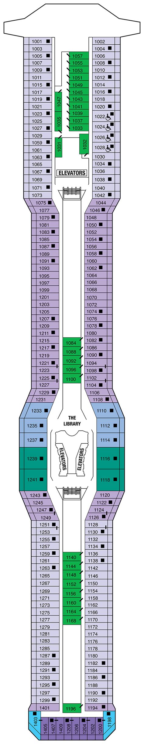 Celebrity Equinox Deck Plans | CruiseInd