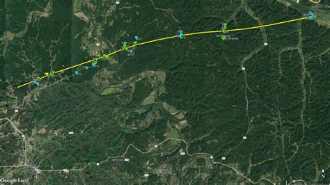 Path Of Clarksville Tornado 2024 Map - Malva Rozalin