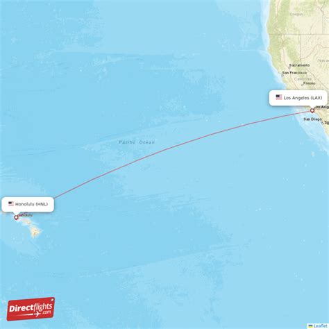 Direct flights from Los Angeles to Honolulu, LAX to HNL non-stop ...