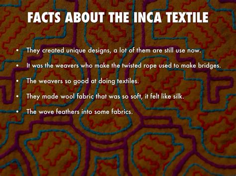 Inca Textile by Jimena Botella