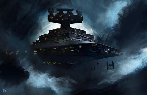 Painted a Star Destroyer for the 4th but wasn't able to finish it in ...