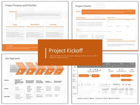 Project Kick Off Presentation PowerPoint Theme