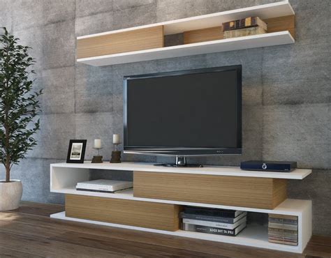 17 Different Types of Floating Shelves for TVs