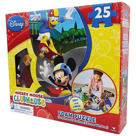 Mickey Mouse Clubhouse 25 Foam Piece Puzzle - Calendars.com