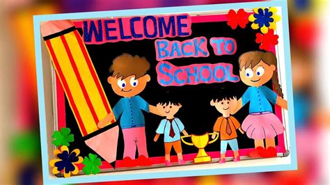 Welcome back to school bulletin board ideas /Welcome back school ...