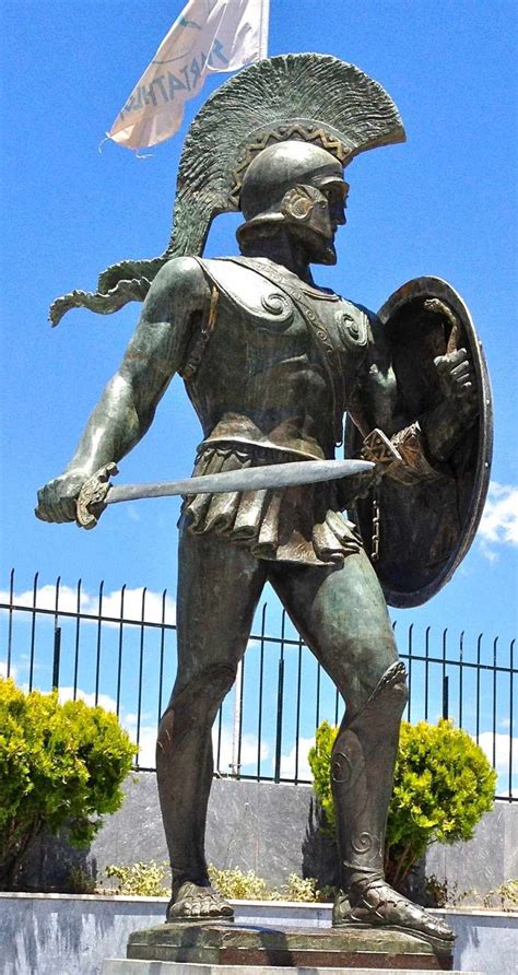 I'd like to get a tattoo of this Leonidas statue also with the words ...