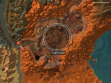 Orgrimmar - Landmark - Map & Guide - Freier Bund - World of Warcraft