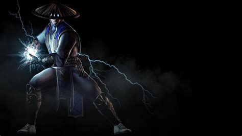 Wallpaper : night, Raiden, Mortal Kombat X, darkness, screenshot ...