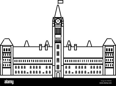 canadian parliament building icon Stock Vector Image & Art - Alamy