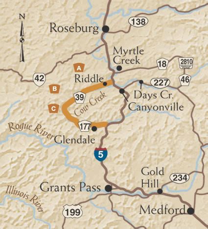 The Cow Creek Tour Route | TripCheck - Oregon Traveler Information