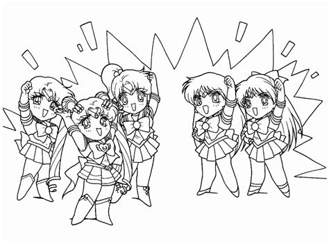 Chibi Kawaii Sailor Moon Coloring Pages Adist Anime Wallpaper 128100 ...