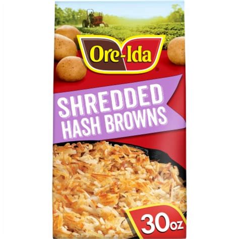 Ore-Ida Shredded Hash Browns Potatoes, 30 oz - Dillons Food Stores