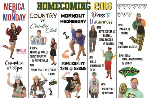 Around The World Homecoming Theme Dress Up Days - DRESSTK