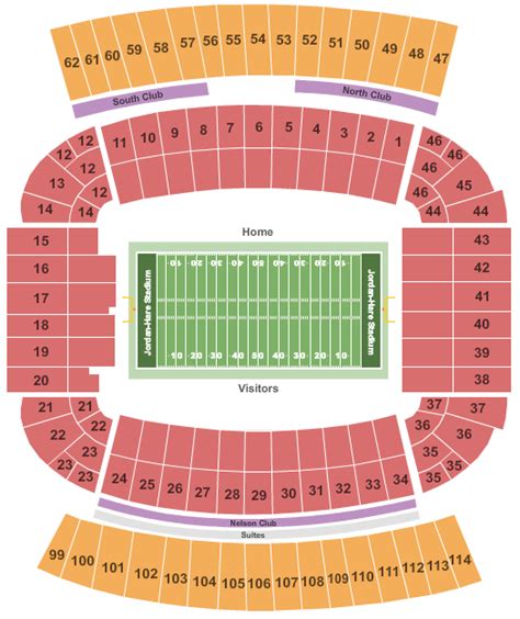 Jordan-Hare Stadium Seating Chart | Jordan-Hare Stadium | Auburn, Alabama