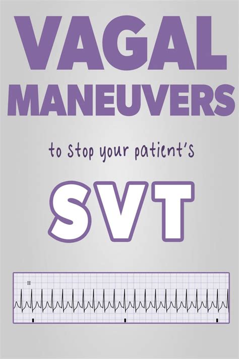 Vagal Maneuvers: How to Stop your Patient’s SVT | Health And Willness