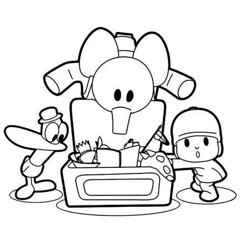 Pocoyo: Coloring Pages & Books - 100% FREE and printable!