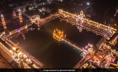 Serenity: Anand Mahindra Shares Stunning Aerial Shot Of Golden Temple