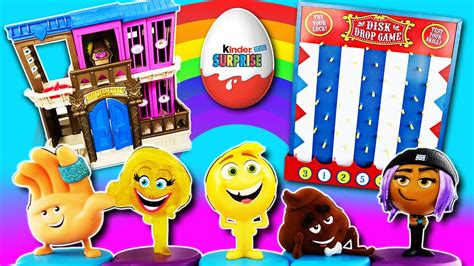 Emoji Movie Disk Drop Game! Smiler puts Gene & Hi-5 in Jail! Jailbreak ...