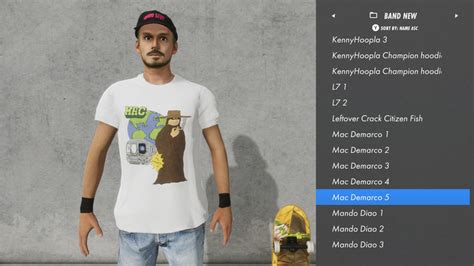 Skater XL: Mac Demarco merch v 1.0 Gear, Short Sleeve T-Shirt Mod für ...