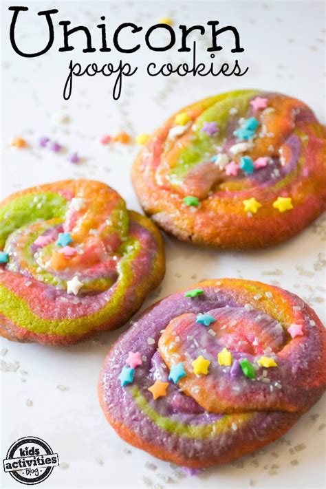 Unicorn Poop Cookies Recipe | Just A Pinch Recipes