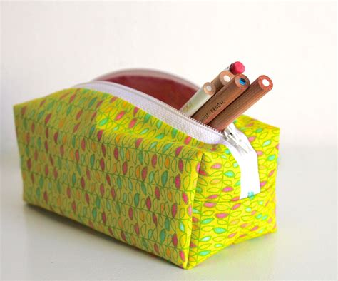 Zippered Pencil Case | Zipper pencil case, Diy pencil case, Cute pencil ...