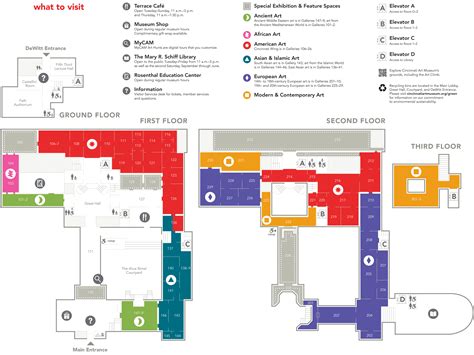 Gallery Map & Guides - Cincinnati Art Museum