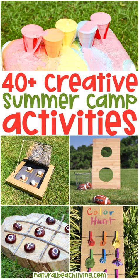 40+ Creative Summer Camp Activities for Kids - Natural Beach Living