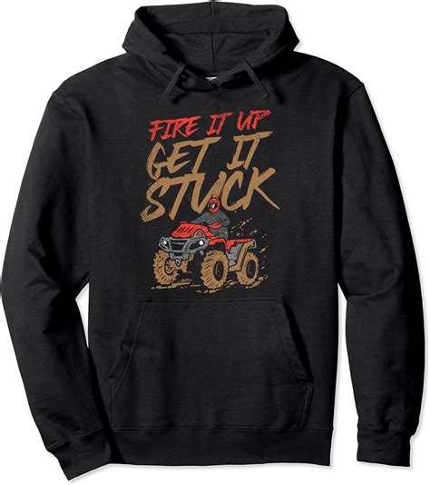 Atv rider gifts - Four wheeler accessories for Men Kids Pullover Hoodie ...