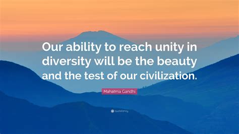 Unity In Diversity Quote