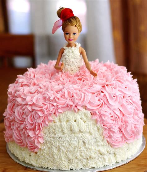 Sage Trifle: Barbie Birthday Cake