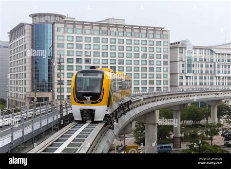 Seoul Incheon Airport Maglev Maglev Train Train Stock Photo - Alamy