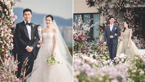 'Crash Landing On You's' Son Ye-jin and Hyun Bin Unveil New Wedding Photos