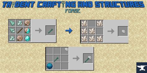 Trident Crafting & Structures[FORGE] - Mineuniverse