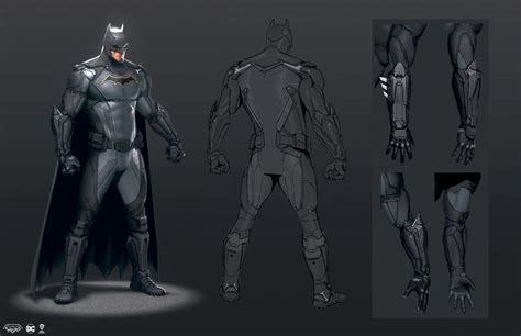 Batman Suit Concept Art - Gotham Knights Art Gallery