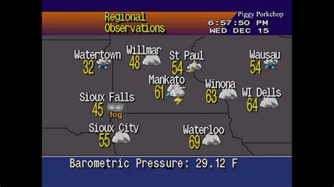 EAS Minnesota's First December Tornado Warning Albert Lea, MN NOAA ...