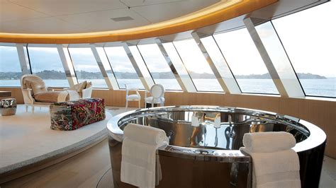 Luxury Mega Yacht Interior