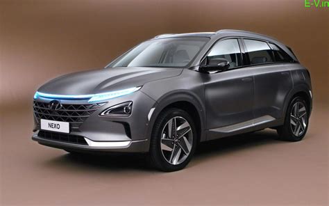 Hyundai Nexo Electric SUV powered by hydrogen - India's best electric ...