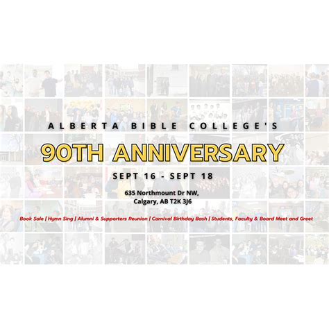 Alberta Bible College Celebrates 90 Years of Training Leaders ...